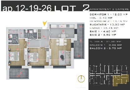 3 Cam/ Gura Ariesului/ Parcare Gratis