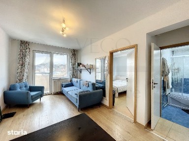 2-Room Apartment, Mid-Level Floor, Balcony, P-ta Mihai Viteazu