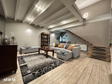 Loft elegant pe 2 niveluri, mobilat premium, centru orasului.