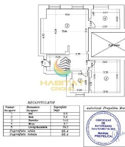 3 camere decomandat bloc nou Mutare imediata