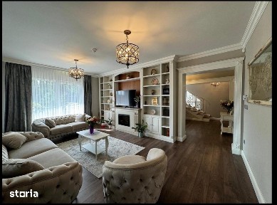 Casa Premium 6 camere,5 băi, Piscină, saună, 768 mp teren