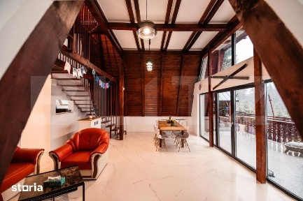 Cabana A-Frame, 195 mp, teren 600 mp, zona Belis