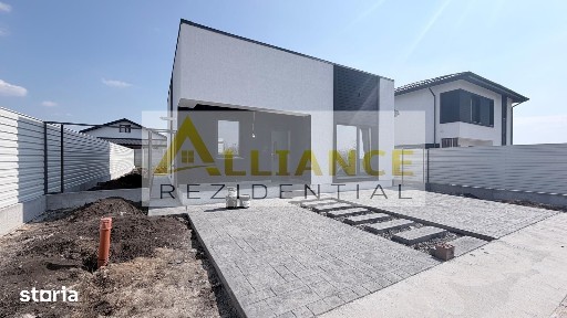 Casa individuala- 4 camere - 2 bai - 450 metri teren