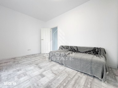 Apartament cu o camera de vanzare, 38mp +6mp balcon, etajul 1/3 -Giroc