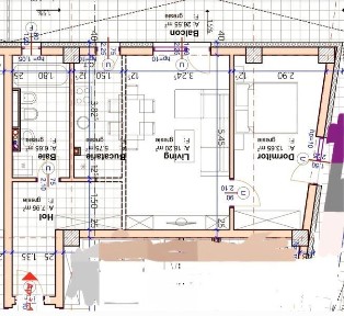 Vand apartament cu 2 camere