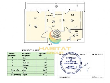 Vânzare Apartament 2 camere 67 mp - Berceni / Grand Arena - Strada Pos