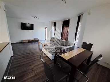 Duplex de vanzare, cu 4 camere si 3 bai, mobilat si utilat,Dumbravita