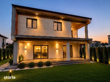 Vila exclusivista 325 mp, 391 mp teren, 5 camere, Chiajna