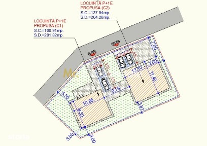 Casa noua Albota 188 mp, teren 420mp, se preda la cheie