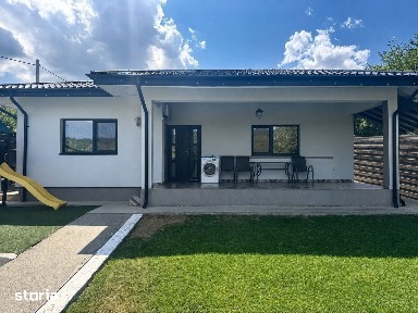 670 mp teren! GAZON si CURTE AMENAJATA! GARAJ! MOBILATA! Casa Rediu
