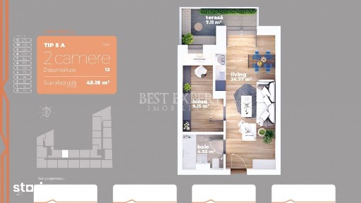 2 Camere Premium Sector 3 | Titan - Liviu Rebreanu