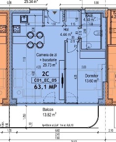 Okazie! Apartament cu 2 camere in ansamblul One Lake District