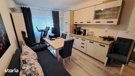 Apartament 2 camere mobilat utilat