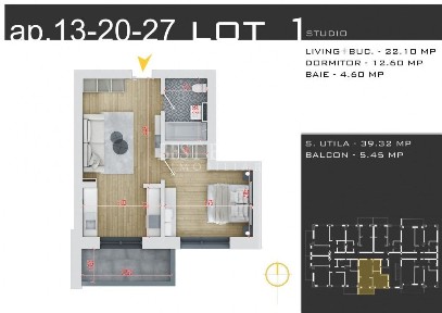 2 camere| Bonus Parcare| Compartimentare Inteligenta | ⭐ Calitate Pr
