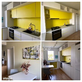 Apartament cu o camera, cu balcon, la etaj intermediar in Borhanci, zo