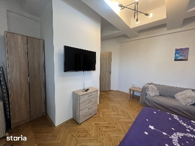 475€, studio Cismigiu, spatios, balcon, centrala