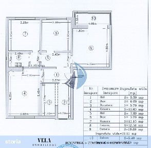 Apartament 4 cam centru, zona Grand hotel, 98 mp utili + boxa