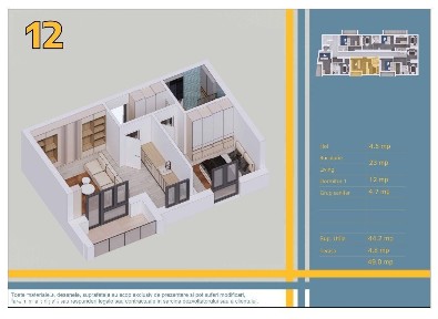 Studio Bloc Cu 4 Etaje