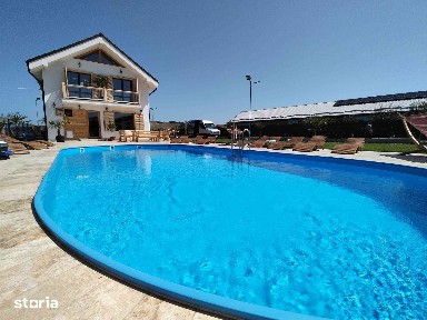 Casa noua 124 mp | Teren 700 mp | Piscina comuna | Cartier privat