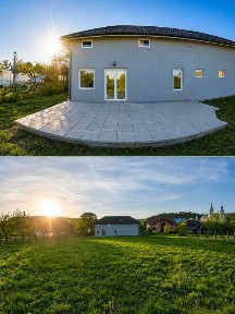 Casă nouă cu garaj și teren de 1.938 mp în Gârdani - direct proprietar