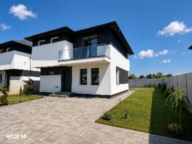 Casă P+1E | 5 camere si 3 băi | Comuna Berceni