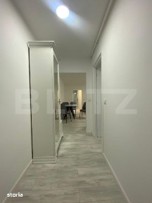 Apartament de inchiriat, cu 3 camere, 50 mp, gradina, modern, renovat