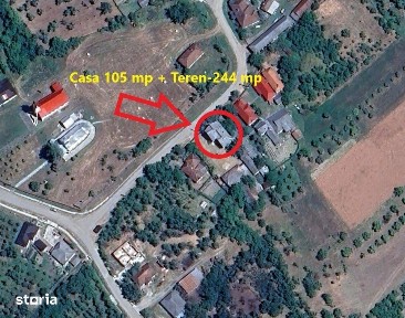 Casa P+1E - 105 mp + Teren-244 mp-Saliste