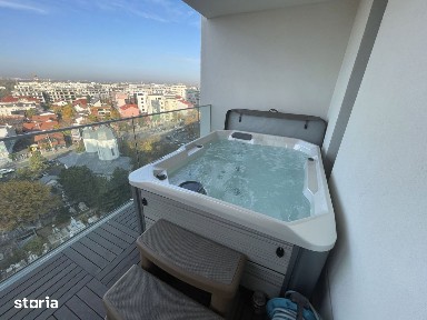 Lux la ultimul etaj | Penthouse duplex cu jacuzzi | Herastrau