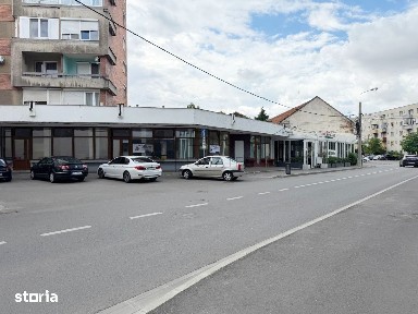 Spatiu comercial 268 mp Piata Cetatii | Vitrina mare | Parcare