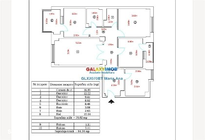 Apartament 4 camere, Ultracentral, Casa Cartii!