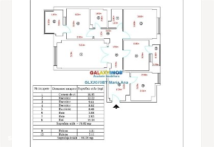Apartament 4 camere, Ultracentral, Casa Cartii!