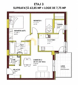 Apartament nou la vanzare