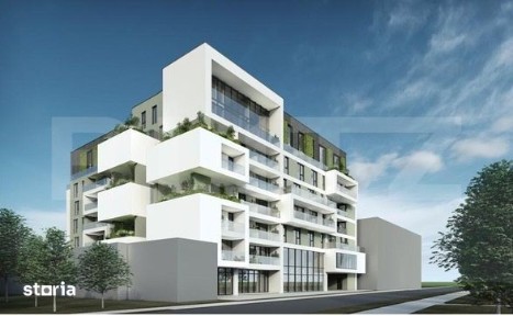 Apartament 3 camere, 71 mp, Terasa 17 mp, Imobil Nou, Zona The Office