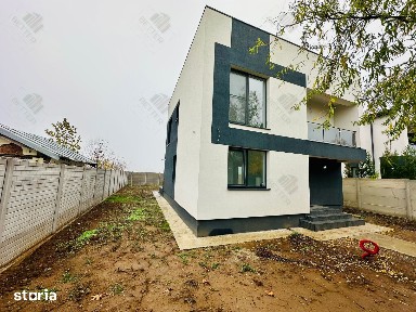 Vilă P+1 modernă - 4 camere | 2 băi| teren 350 mp - Comuna Berceni