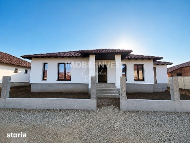 Casa individuala moderna, 3 dormitoare, 3 bai, teren 500 mp