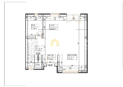 Casa duplex de vanzare | 3 dormitoare, 2 bai, curte privata | Floresti