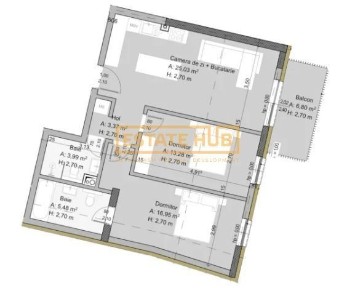 Traian 44 | 3 Camere central | 0% comision