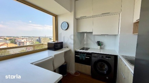 Apartament 2 camere de inchiriat Aviatiei Park - Etaj 9 - Mobilat Ved