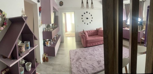 Proprietar, apartament cu 2 camere, etaj 1 din 2, imobil nou, intabulat, in Bucium, la Plopii fara sot.