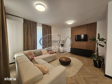 Gilau, casa mobilata cu parc privat in complex