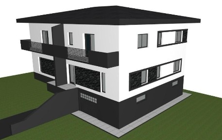 Duplex modern în Rediu - construcție la gri 400mp/teren pt fiecare casa