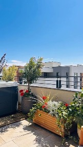 Penthouse Lux- 3 camere, terasa cu jacuzzi