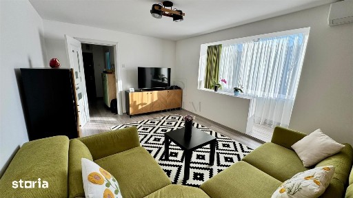 DAMBOVITA - 3 CAM - ETJ.2 - CENTRALA - RENOVAT - MOBILATUTILAT NOU