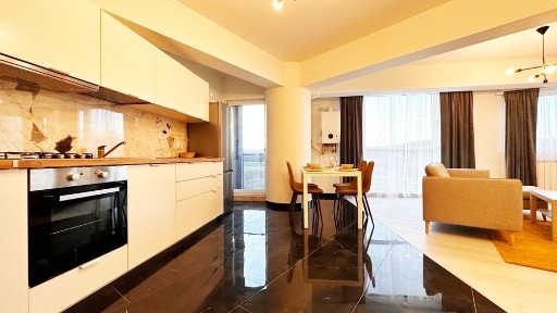 Veneția Residence | 3 camere 90 mp | Mobilat premium | 2 băi | Intabulat