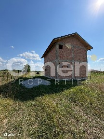 Casa la rosu de vanzare | 120 mp | 5 ari de teren | sat Sasar