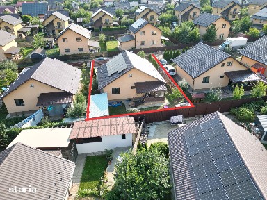 CASĂ INDIVIDUALĂ PE PARTER | TEREN 375 MP | FOTOVOLTAICE 6 KW