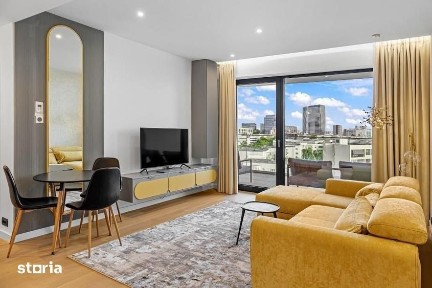Apartament cu 2 camere| One Tower Herastrau| Pasaj Baneasa statie 605