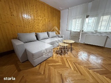 Apartament cu 3 camere, etajul 1, centrala proprie, zona Cotu Mic