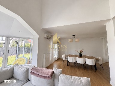 Casa moderna pentru inchiriere cu 4 dormitoare, gradina privata plus g