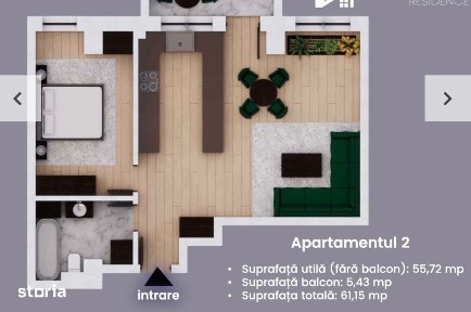 Apartamente si spatii comerciale, de vanzare, in zona Dambovita